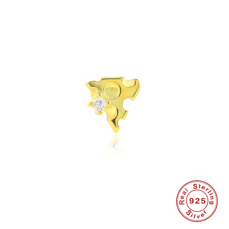 14g Weight 925 Sterling Silver Ear Needle Material Ear Studs Classification 1 Piece Quantity Holiday, Daily, Date Occasion 925 Sterling Silver Material Rabbit, Panda, Carrot Pattern Women's Gender Plating Design Simple Style Style 1 Piece 925 Sterling Silver Rabbit Panda Carrot Ear Studs 5