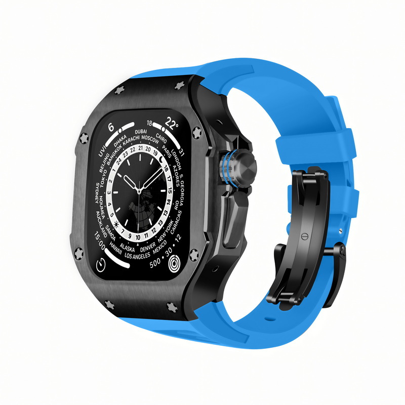 Para iwatch ultra49 reloj correa de Apple Correa protectora Shell 316L Acero inoxidable Richard cambiado al traje