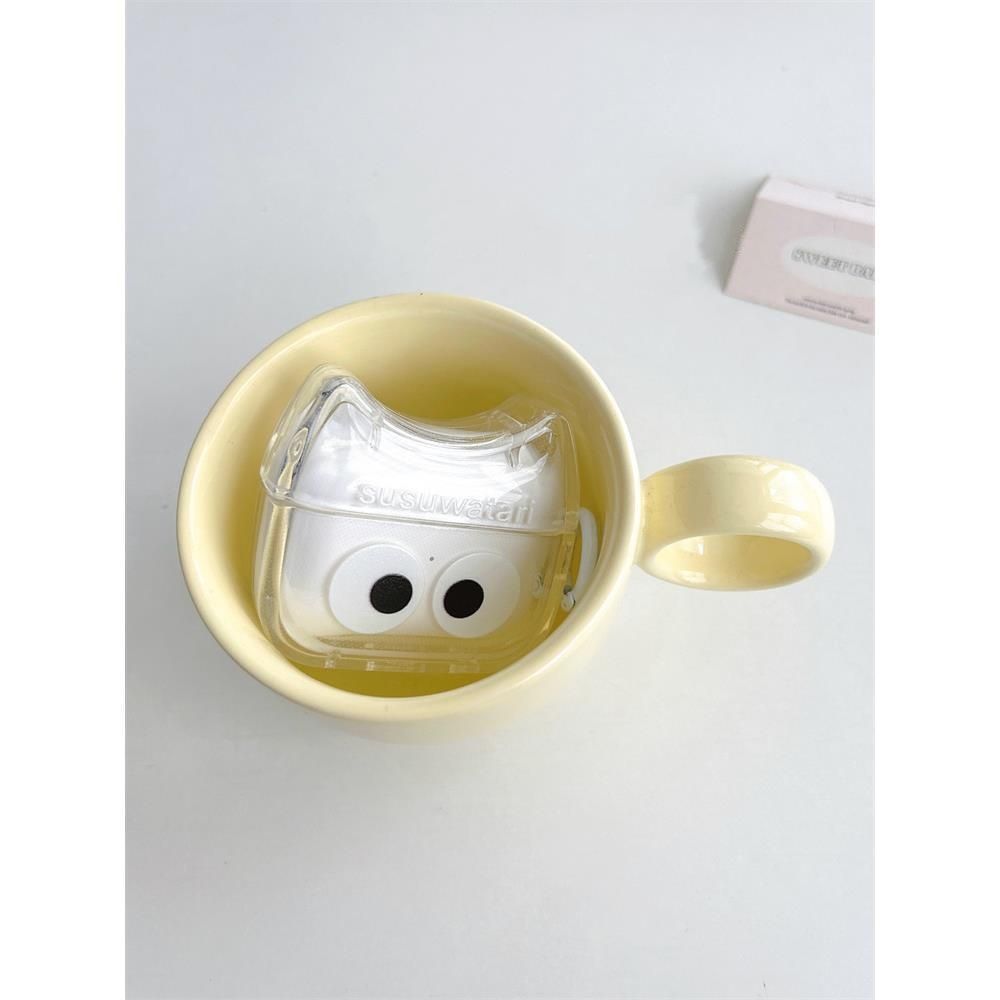 Adorable ojos blancos airpodspro2 generación 3 generación 4 generación Apple Bluetooth auriculares cubierta de protección 5 generación Huaqiang norte