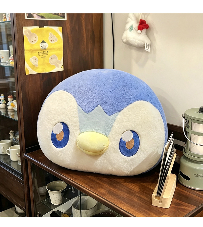 Foreign trade double-sided Pikachu plush pillow, Pogaman doll pillow, bed sleeping cushion, wholesale gift