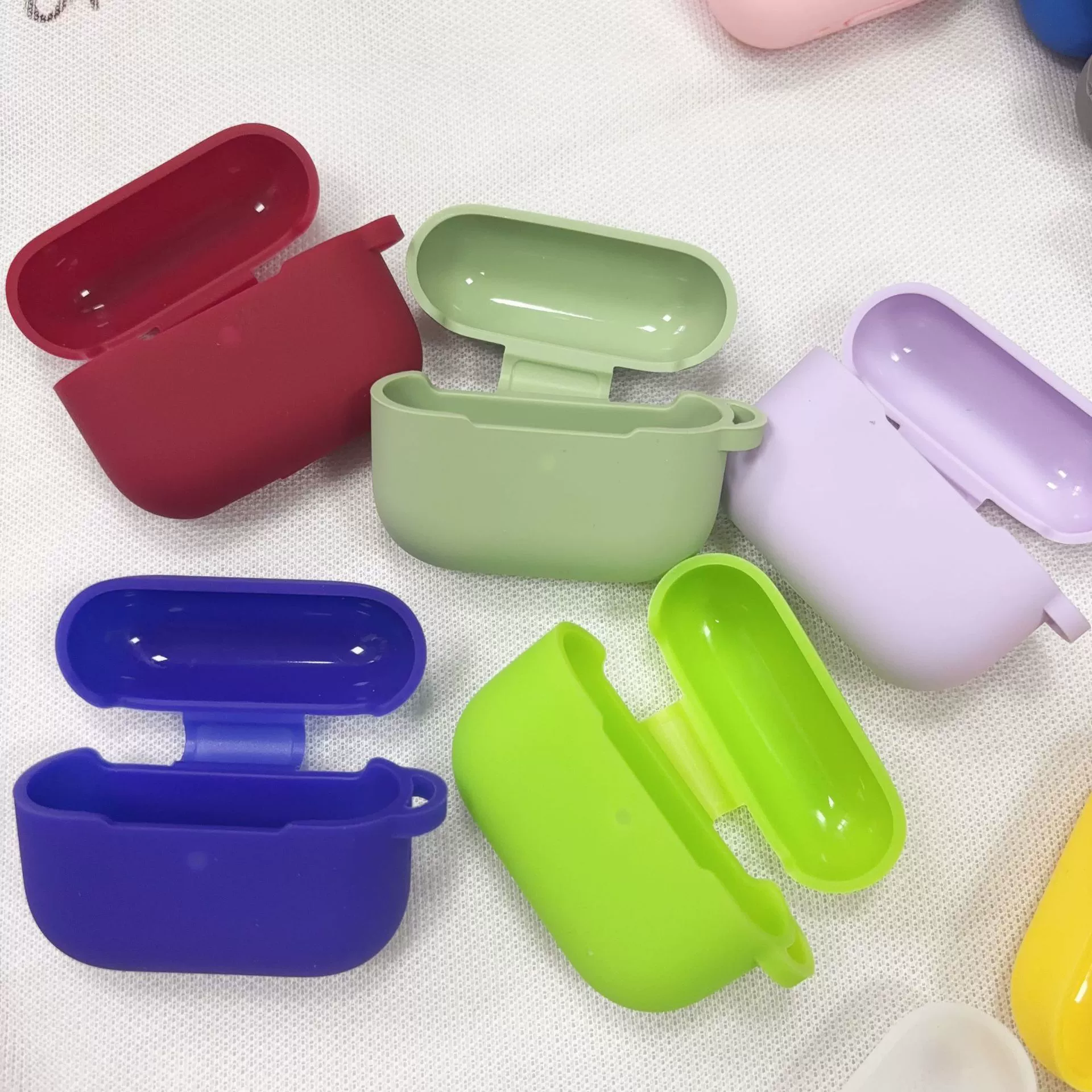 Apple, совместимый силиконовый защитный чехол, наушники, pro3, pro3, bluetooth, защита от падения