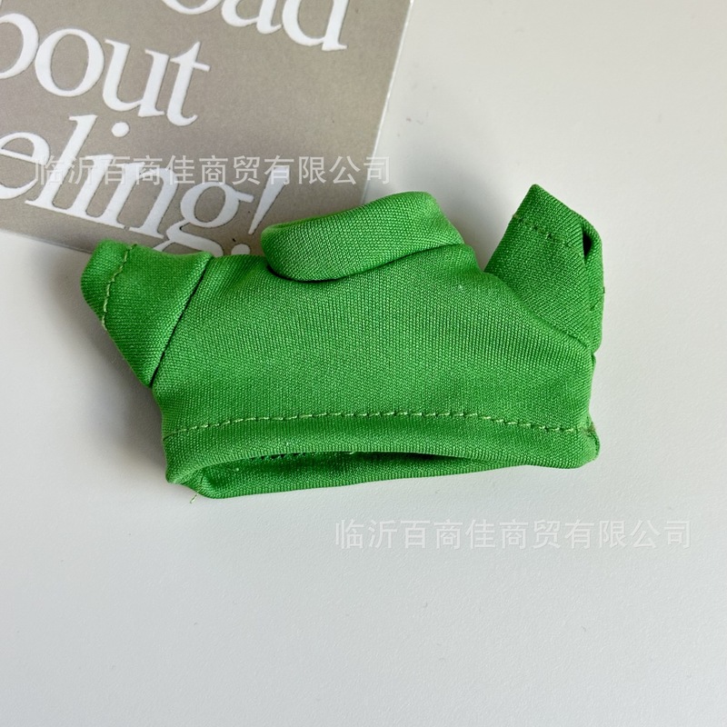 15厘米掌门狗T恤小衣服棉花娃娃玩偶配饰针织衫10cm玩偶体恤配件|undefined