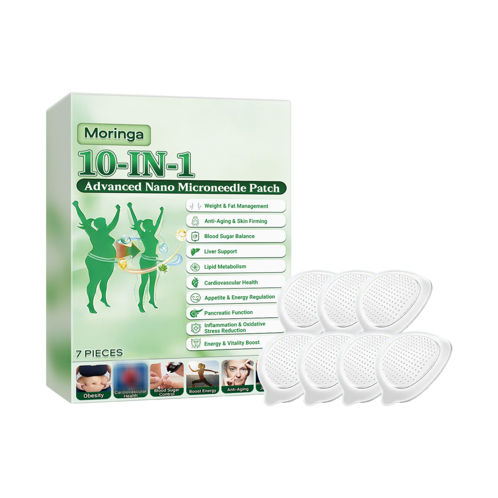 辣木身体护理贴 温和呵护身体肌肤展现线条轻盈身姿日常护理贴