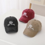 Бейсболка, детский динозавр, кепка, детская шапка подходит для мужчин и женщин, новая коллекция, с вышивкой, в корейском стиле, защита от солнца