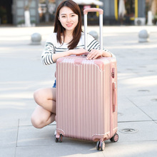 行李箱万向轮拉杆箱20寸旅行学生密码箱包韩版小清新男女一件代发