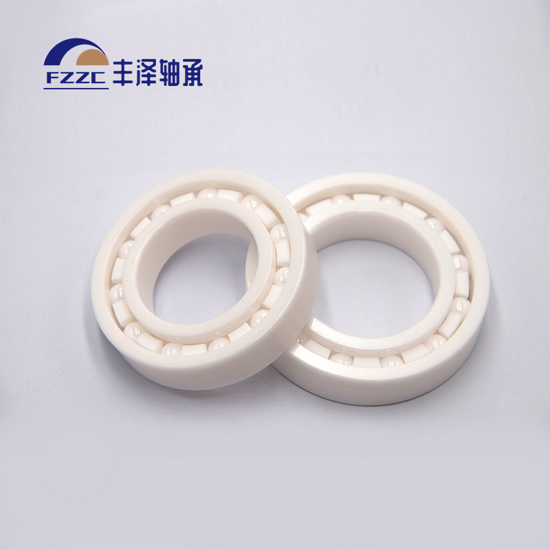 【厂家直供陶瓷轴承6000-6010】 无磁绝缘耐腐蚀耐温氧化锆轴承