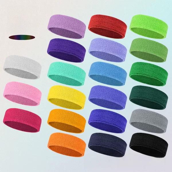 Customized Yoga Dance Towel Headband Headband Sports Running Gym Straps Sweat-Absorbent Warm Sweat-Wiping Set
