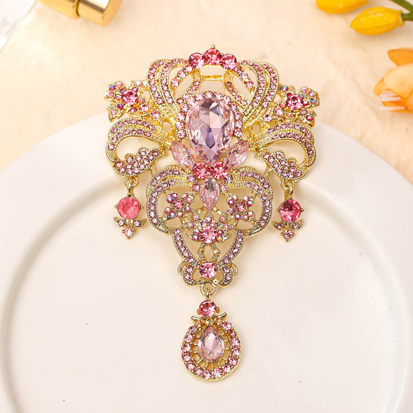 creative high-end fashionable brooch drop-shaped