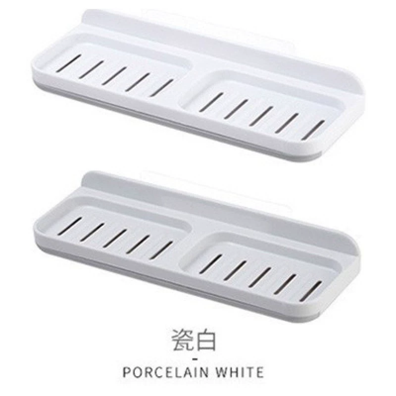 Soap box, soap, shelf household suction cup wall -mounted wall -free bathroom, creative drain, creative drain, storage rack does not accumulate water