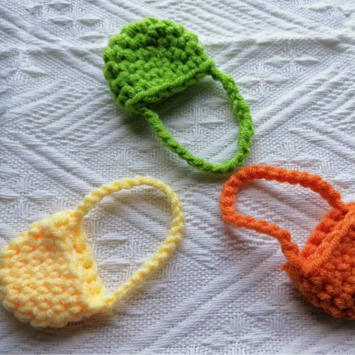 Вязаная крючком сумка-кроссбоди для наушников Bluetooth, ручная работа, ажурная, милая маленькая сумочка, аксессуары, украшения