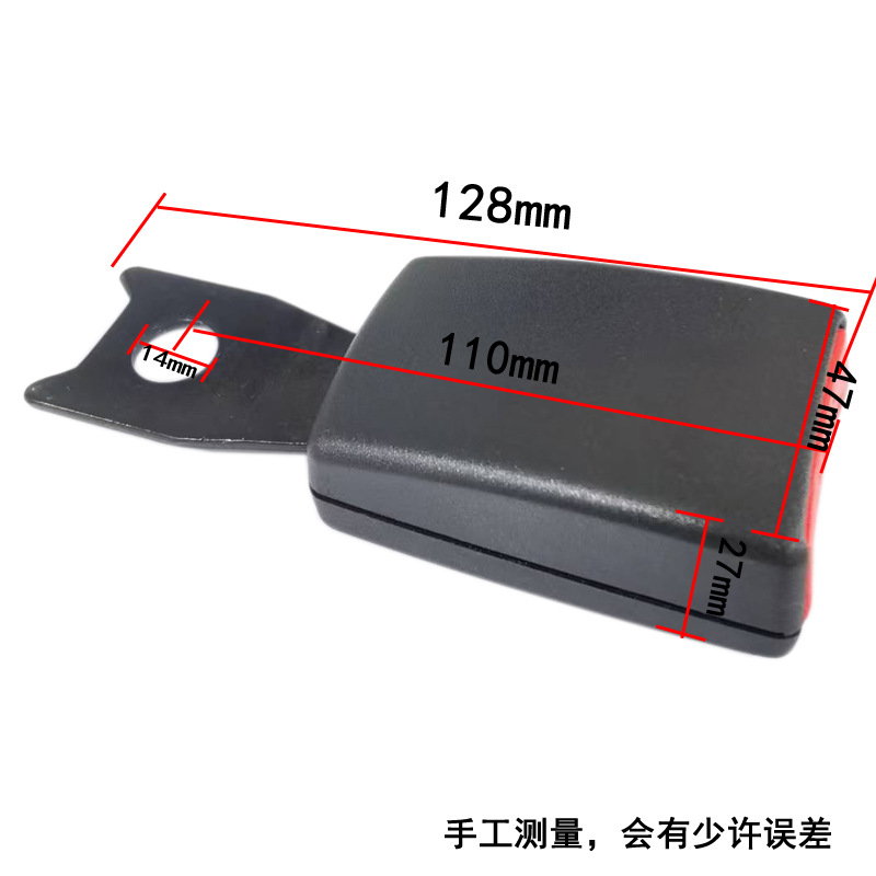 Forklift safety belt Forklift two-point automatic telescopic safety belt Orange Hangfork two-point self-locking safety belt