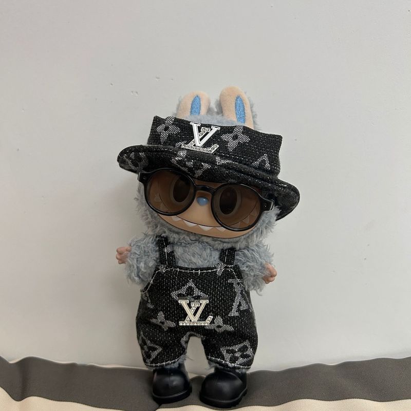labubu娃衣大牌联名款服装穿搭拉布布一二三代盲盒公仔服饰换装|undefined