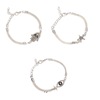 Silver trend universal fashionable silver bracelet, suitable for import, wholesale