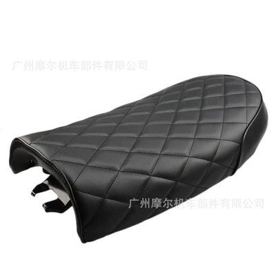 Cushion Seat Bag Straight | Motosiklet ləvazimatları və aksesuarları - flat-rhombus-black