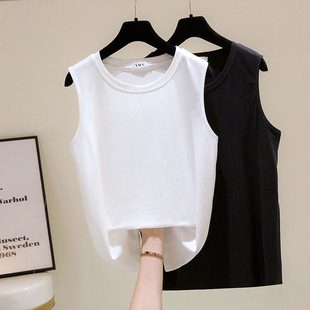 150.00 kg-175.00 kg plus fat plus size women's fat MM slim bottoming vest T-shirt bust 150/170