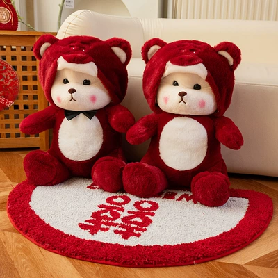 Oyuncaq yastıqlar — New Couples - a-pair-of-bow-ties-gift-bag-30cm02kg
