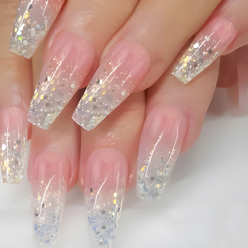 Ventas calientes de fábrica de uñas de venta directa parches de uñas cortas y medias impresión de uñas falsas para dibujar muestras de diseño