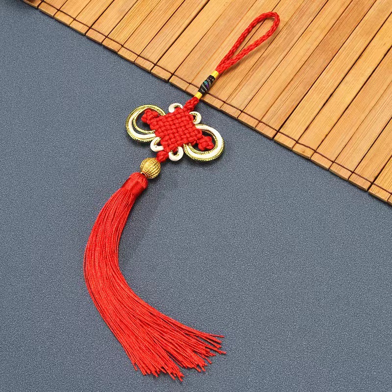 Cestas de nuevo estilo chino de Año Nuevo Reunión anual de reubicación de regalo de aniversario de reubicación de regalo canasta tejida a mano