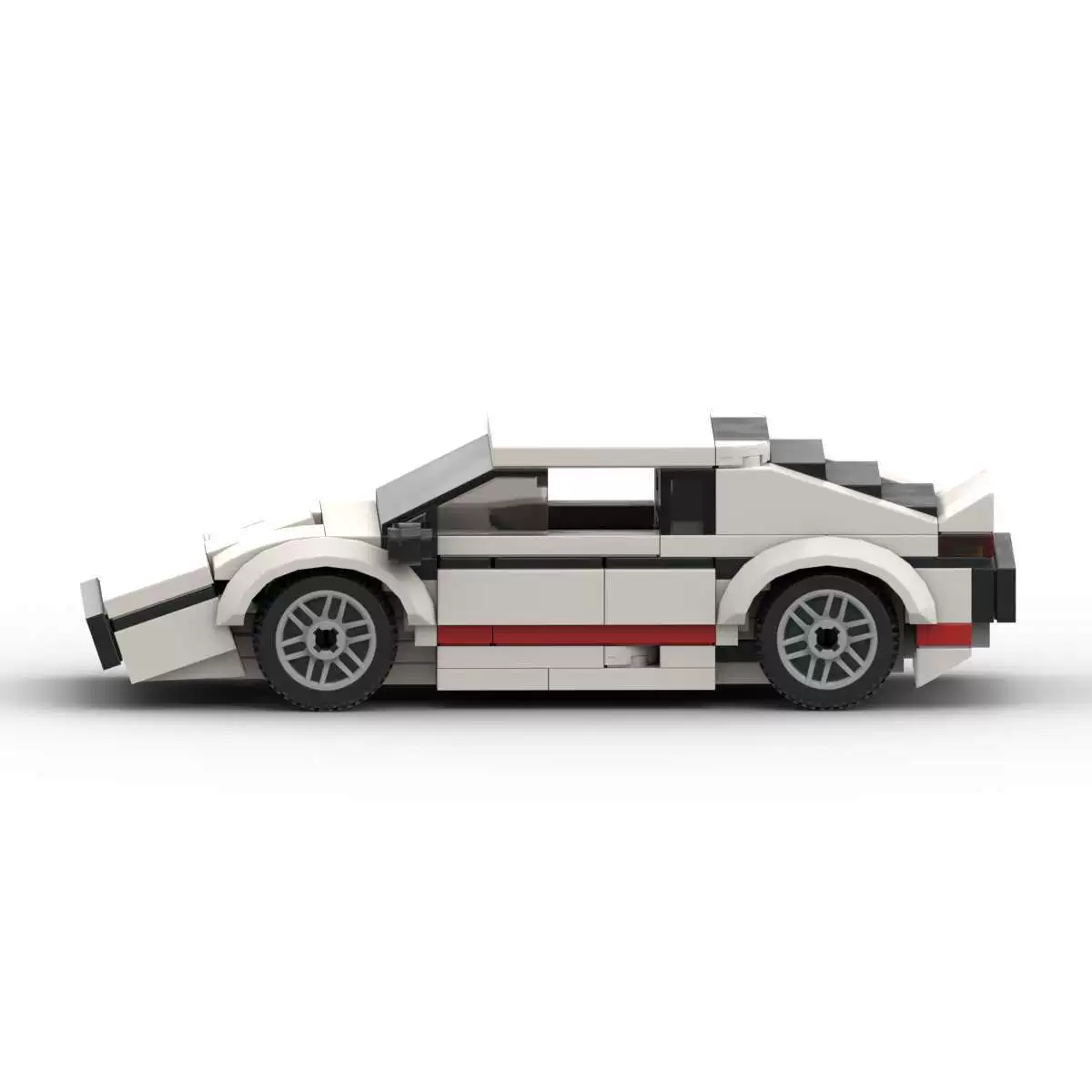 MOC конструкторы совместимы с Lego игрушечные автомобили подарки на день рождения Lotus Esprit эльф модель креативная гоночная пыль