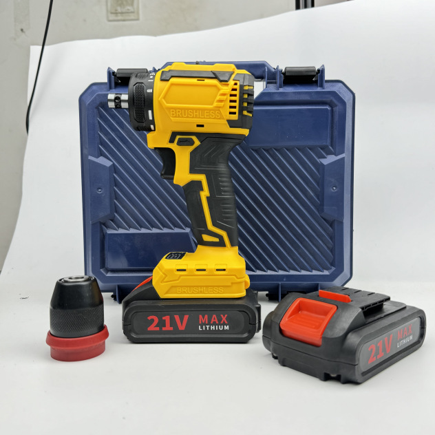 21V 2in1电动扳手螺丝刀多功能高扭矩无刷电机实用螺丝刀电动工具