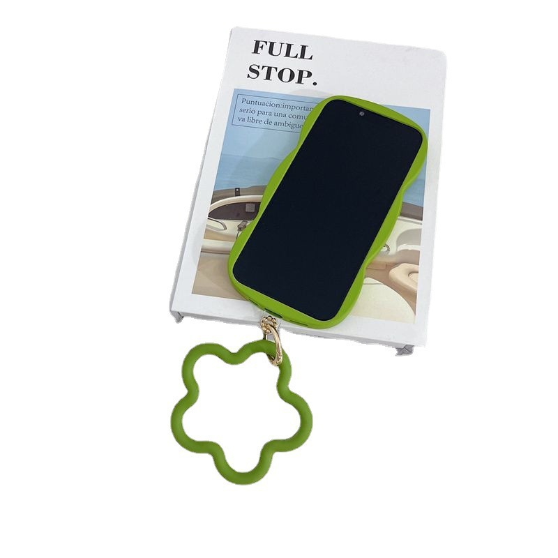 Estrella de mar de silicona pulsera de teléfono móvil corta anti-caída correa de muñeca universal accesorios de moda llavero en stock