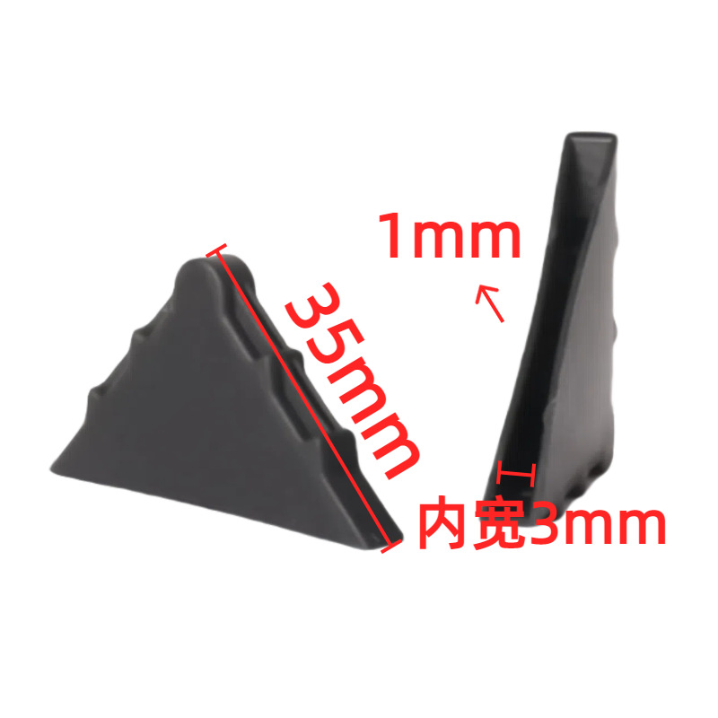 내경 3mm (강화형)  폴리프로필렌  검정색