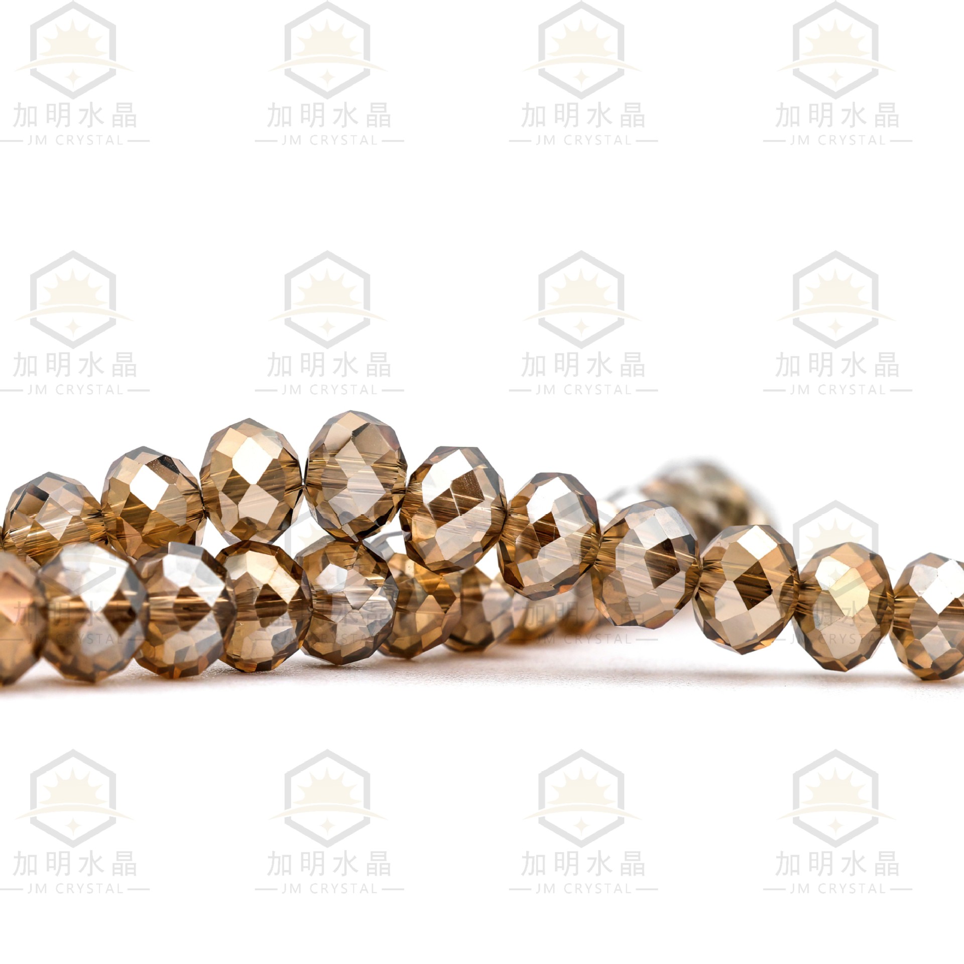 2 / 3 / 4 / 6 / 8 / 10MM imitación de Swarovski K9 buca austriaca ábaco de perforación de cristal de cristal image 32