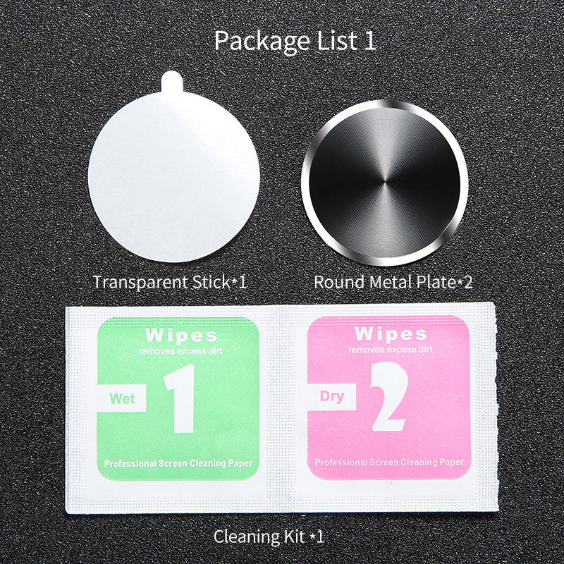 Thin high viscosity CD grain magnetic bracket magnetic sheet round aluminum alloy mobile phone patch car bracket patch Thin high viscosity CD grain magnetic bracket magnetic sheet round aluminum alloy mobile phone patch car bracket patch