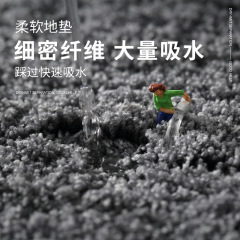 Cross-border new thickened bathroom absorbent floor mat carpet simple home bathroom door mat bathroom non-slip foot mat