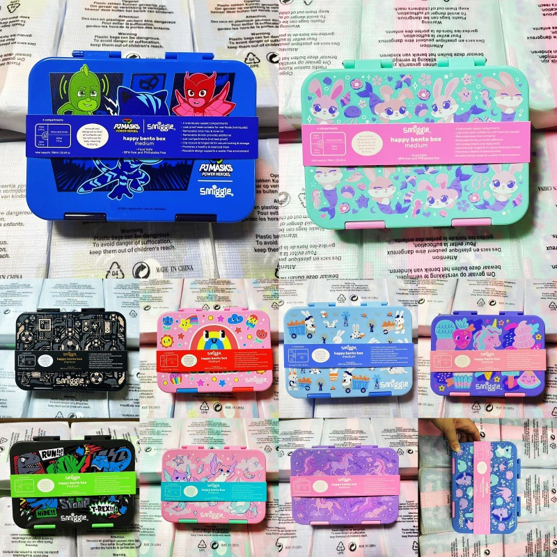 Australia smuggle caja de almuerzo de dibujos animados de alto valor alemán tritan caja de almuerzo de estudiantes niños