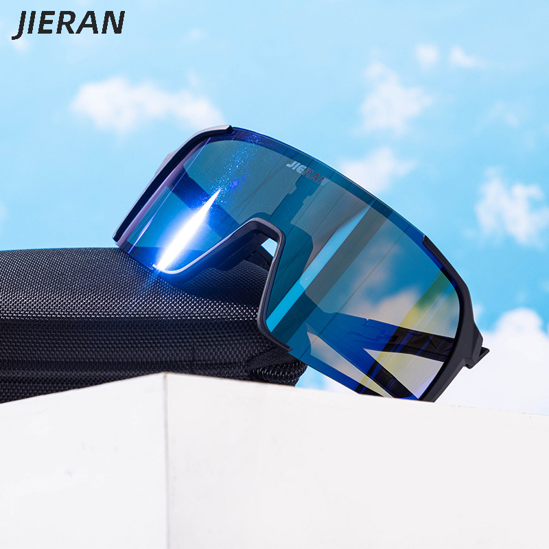 Gafas de Sol Deportivas para Ciclismo de TR90, Protección Solar, Marco Completo, para Ciclismo al Aire Libre