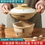 陶瓷耐高温干锅木炭打边炉