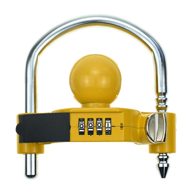 Cerradura de remolque en stock para venta directa, cerradura de cesta, equipo de tráfico, dispositivos de bloqueo de remolque, cerradura de cubierta de bola de alta calidad, accesorios de bloqueo.