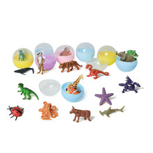 TPR迷你2CM仿真动物模型 恐龙野生农场昆虫海洋30MM扭蛋赠品杂志