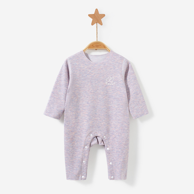 Bebé mono Primavera, Otoño e Invierno recién nacido polar forrado bottoming pijamas calientes niños y niñas otoño mameluco ropa de bebé