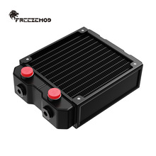 FREEZEMOD电脑水冷SR-120SL双层铝散热排45mm厚独立二层ROHS认证