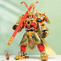 レゴライヤ孫悟空メカチエンシェンビルディングブロックパズル組み立て子供のおもちゃ男の子ギフトドロップシッピングと互換性があります。