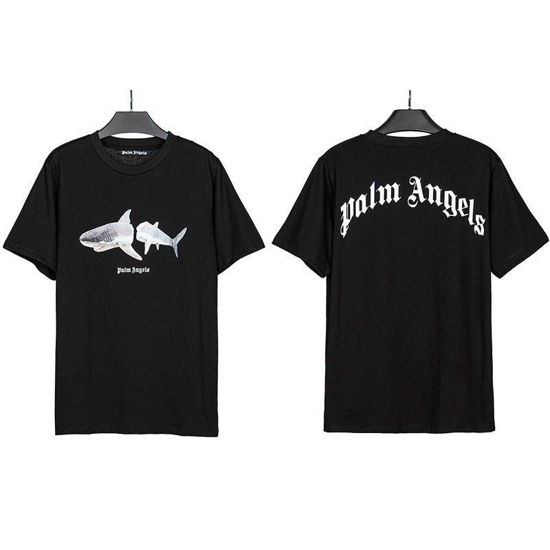 PALM半袖の正しいバージョン パームエンジェルス ヘッドレスベア エンジェルス バタフライプリント Tシャツ テディベア 半袖|undefined