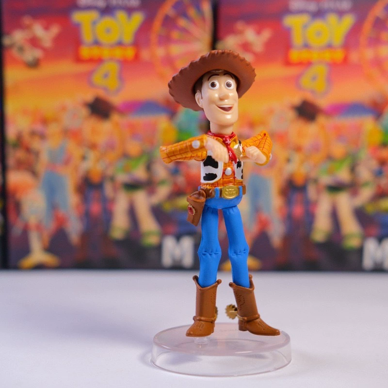 Makasa Toy Story 4, блестящие декорации в коробке, полуподвижные, набор Buss Light Years Woody Charm