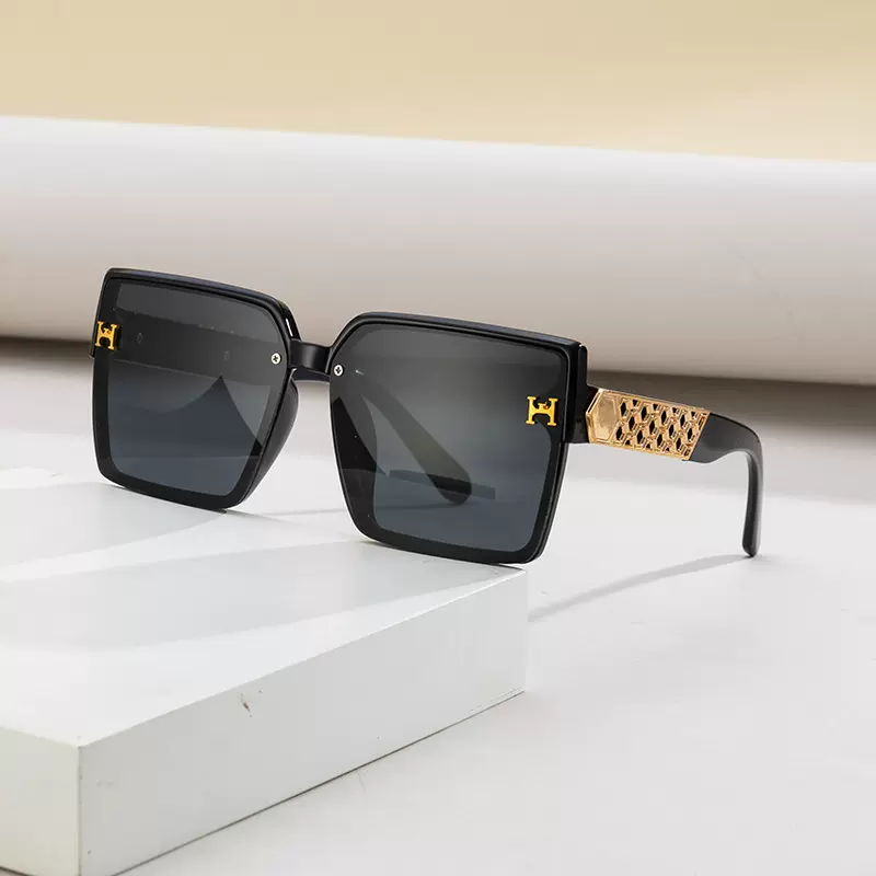 2025新款欧美时尚复古大框墨镜女跨境电商经典方框高级板材太阳镜