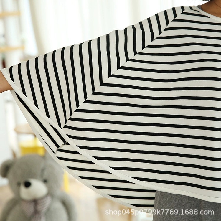スポット卸売り妊婦哺乳タオル外出縞出産後の光防止授乳タオルカバーマスク授乳タオル|undefined