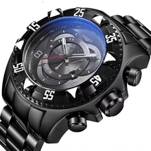 LH0934男士軍事手表大表盤假三眼夜光指針運動男跨境手表一個代發