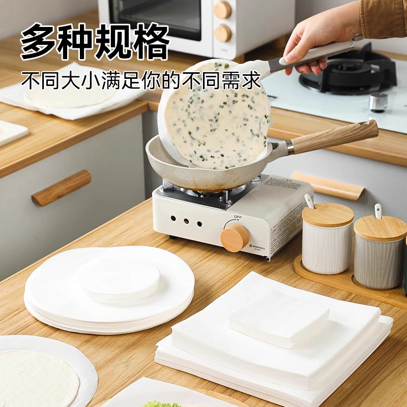 Papel de aislamiento de aceite para pastel agarrado a mano película de aislamiento de grado alimenticio papel de cojín de horno doméstico