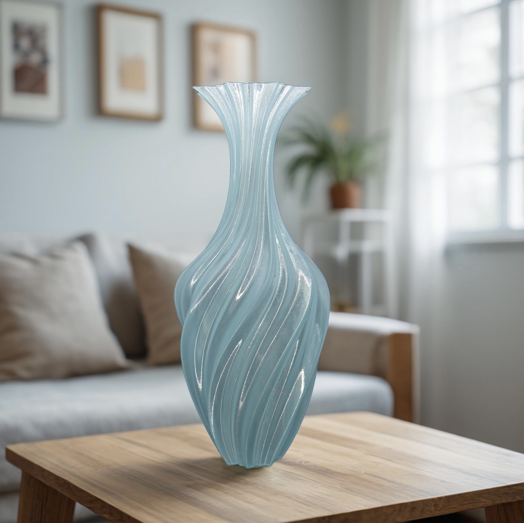 25cm [두께 강화] 크리스탈 블루