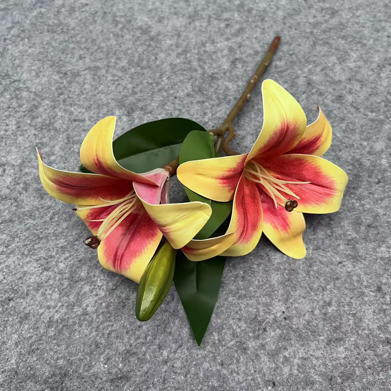 3D 릴리 옐로우 에지