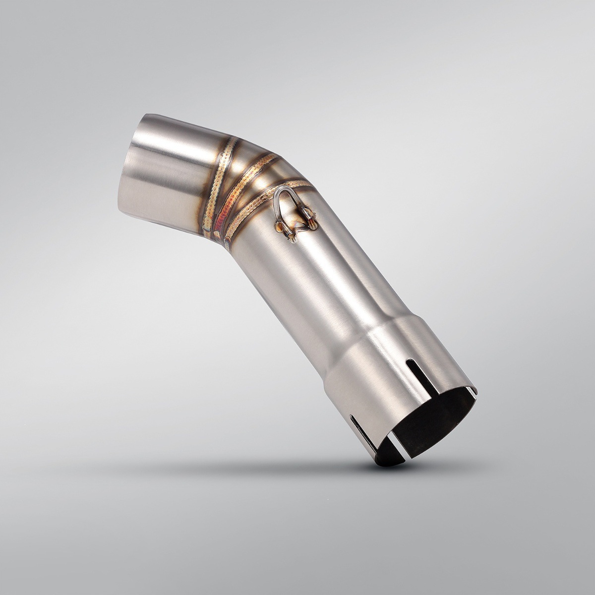 Motorcycle modified exhaust pipe mid-section non-destructive installation for FZ8/FZ 8 FZ8N FZ8S/F Z8 S Fazer