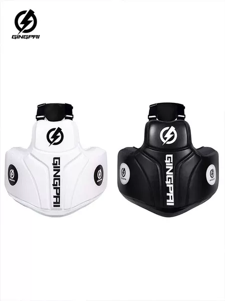 Boxing Chest Protector, Ultra-Fiber Thickened Muay Thai Waist Protector, Thigh Protector, Sanda Sparring Kick Target, and Combat Training