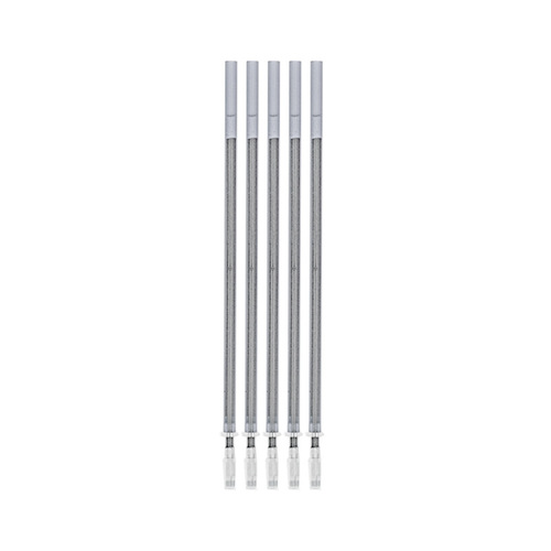 Factory Direct Sale Cross-Stitch Pen Core Water-Soluble Pen Core Grid Point Grid Silver Pen Core 0.7mm Thick Tip, Black Cloth Special Use