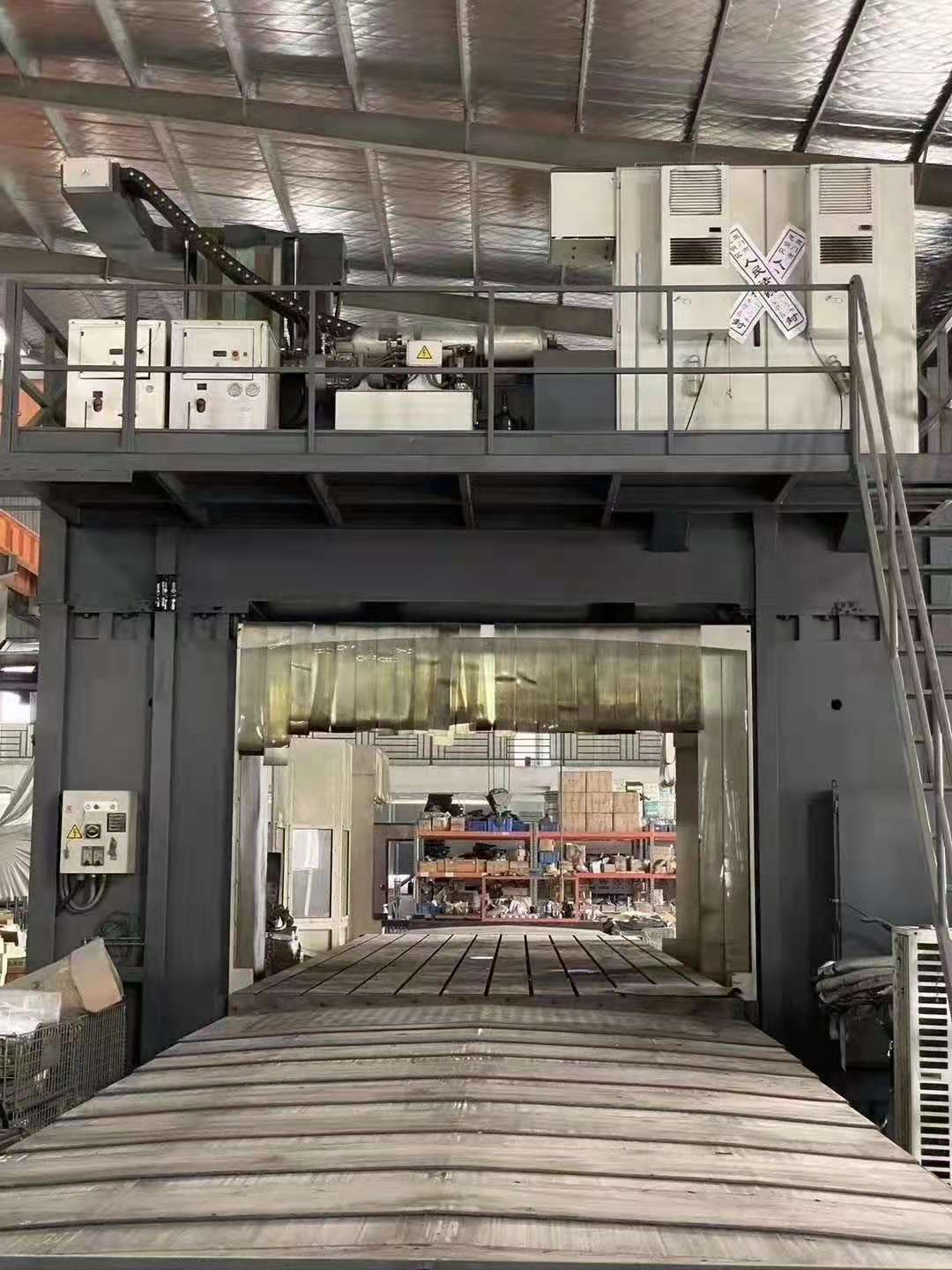 转让二手尼古拉斯2.5x8.5米龙门五面体加工中心二手龙门