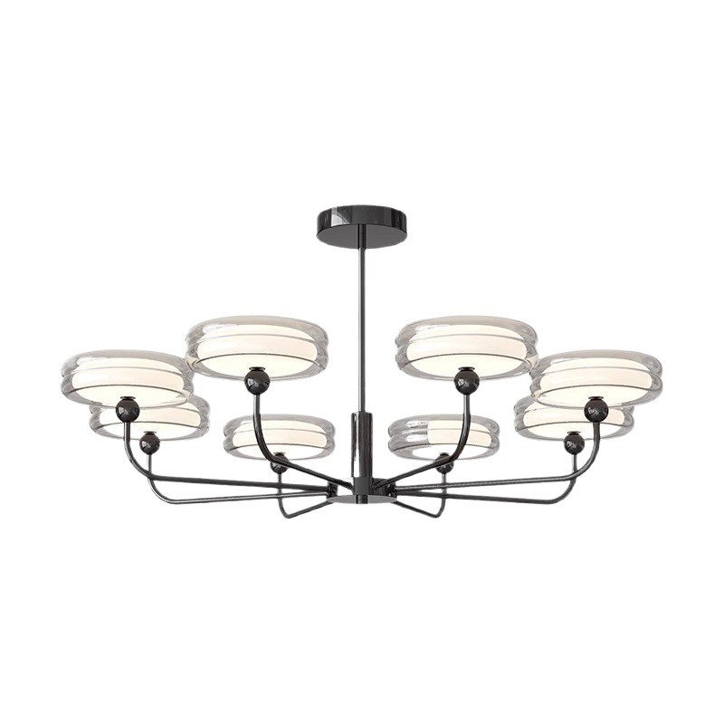 [Estrictamente seleccionado] Araña atmósfera 2025 nuevo estilo moderno, simple, ligero, lujoso, luz, espectro completo, lámpara de dormitorio principal de estudio inteligente